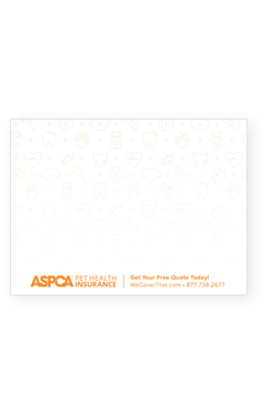 ASPCA® Pet Insurance Post-it Pads